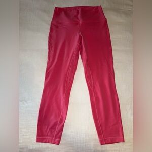 Lululemon Align High-Rise Pant 25" - Size 10 - Lip Gloss - slight flaw